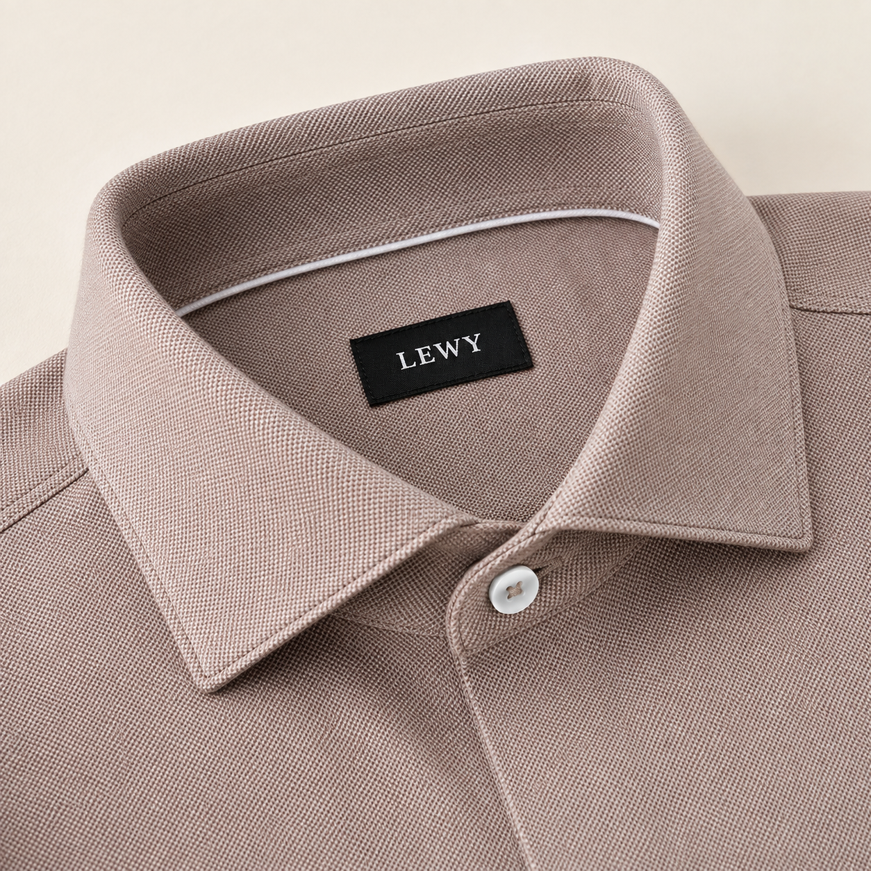 Felix Textured Shirt – cotton jersey detail