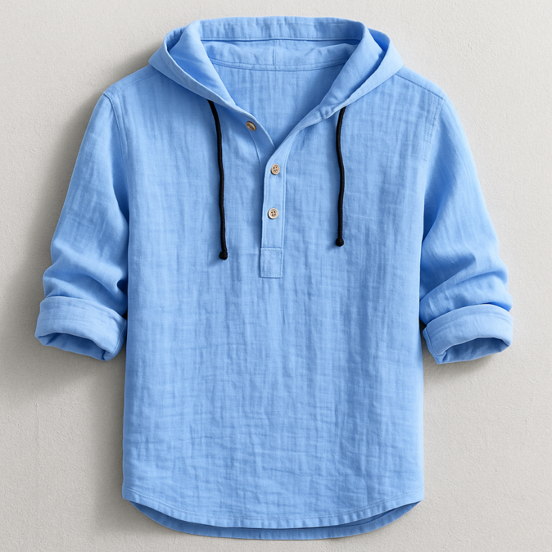 Fraser Hooded Linen Shirt