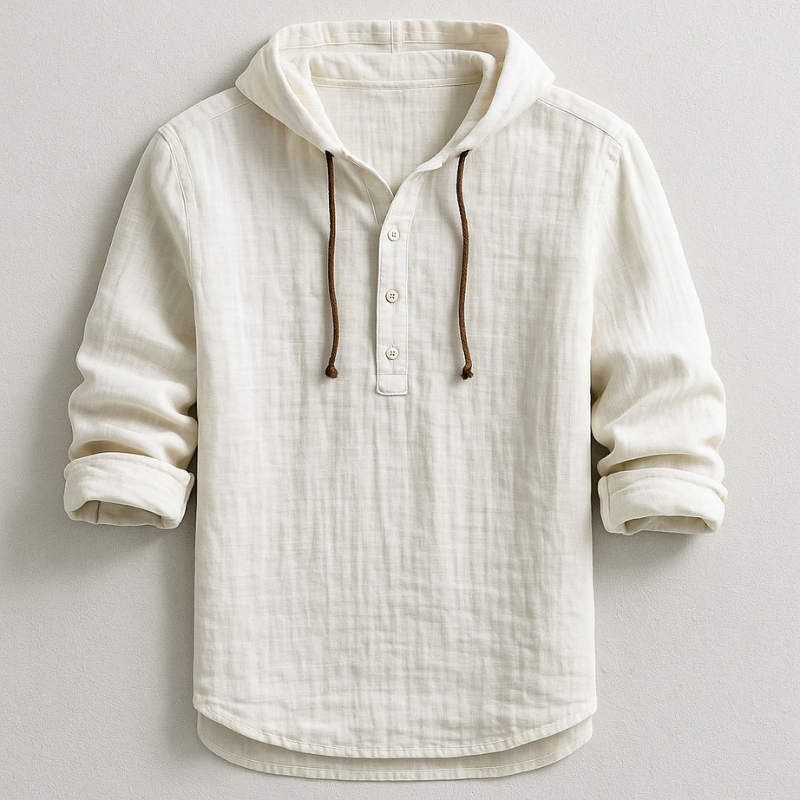 Fraser Hooded Linen Shirt