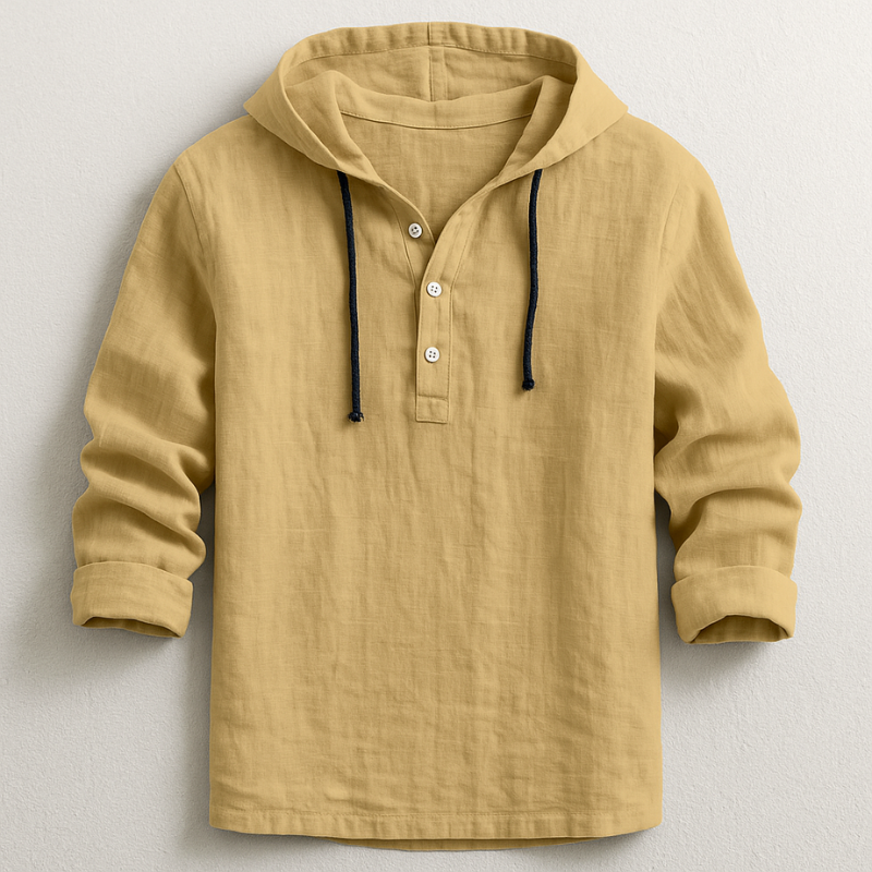 Fraser Hooded Linen Shirt