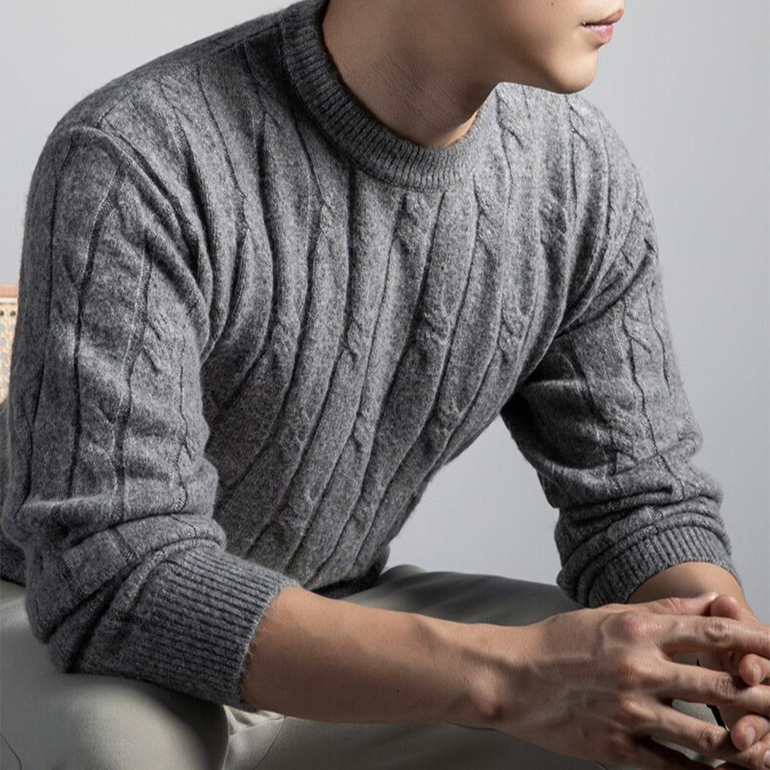 Ashford Cable-Knit Jumper