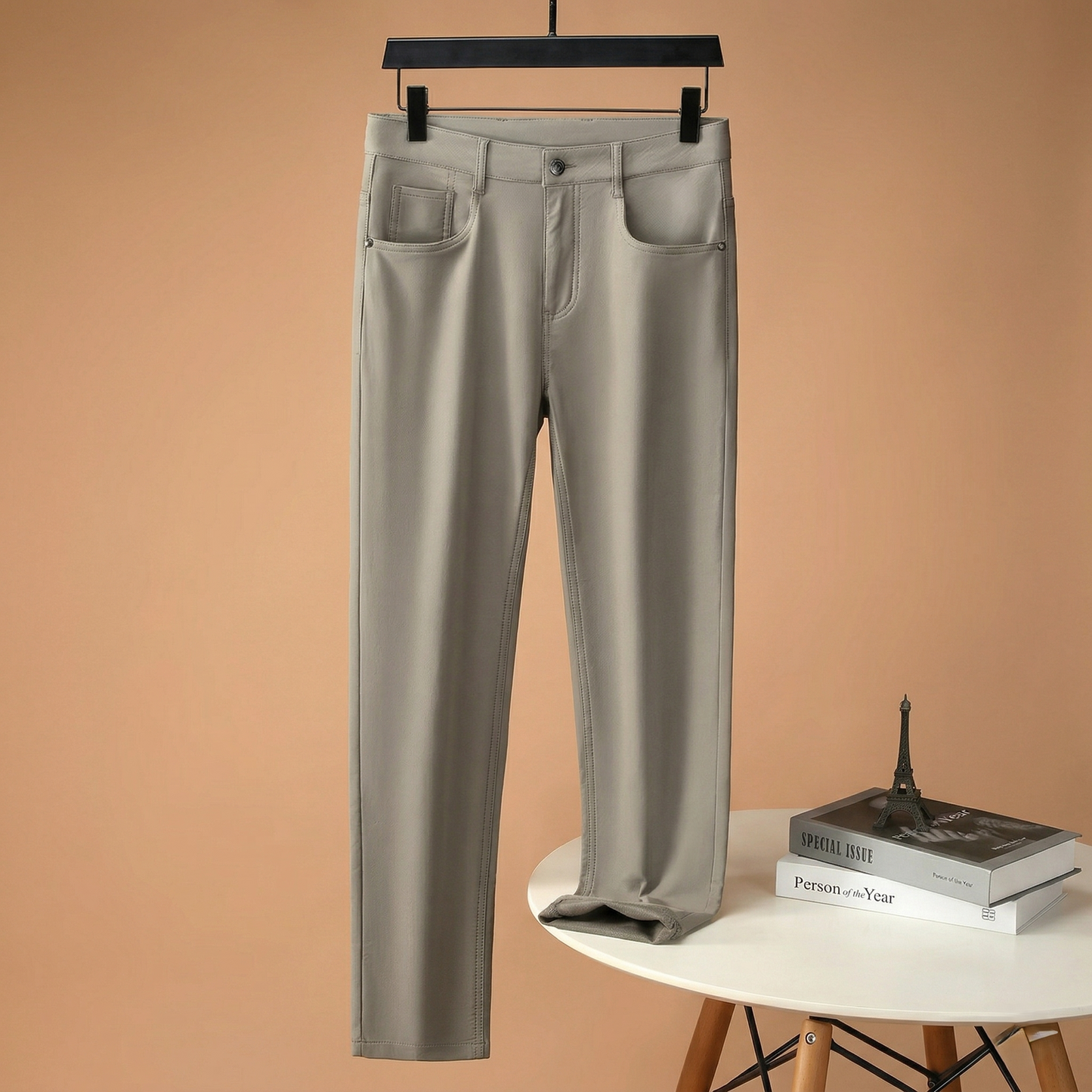 Commuter Chino Trousers – Navy Blue