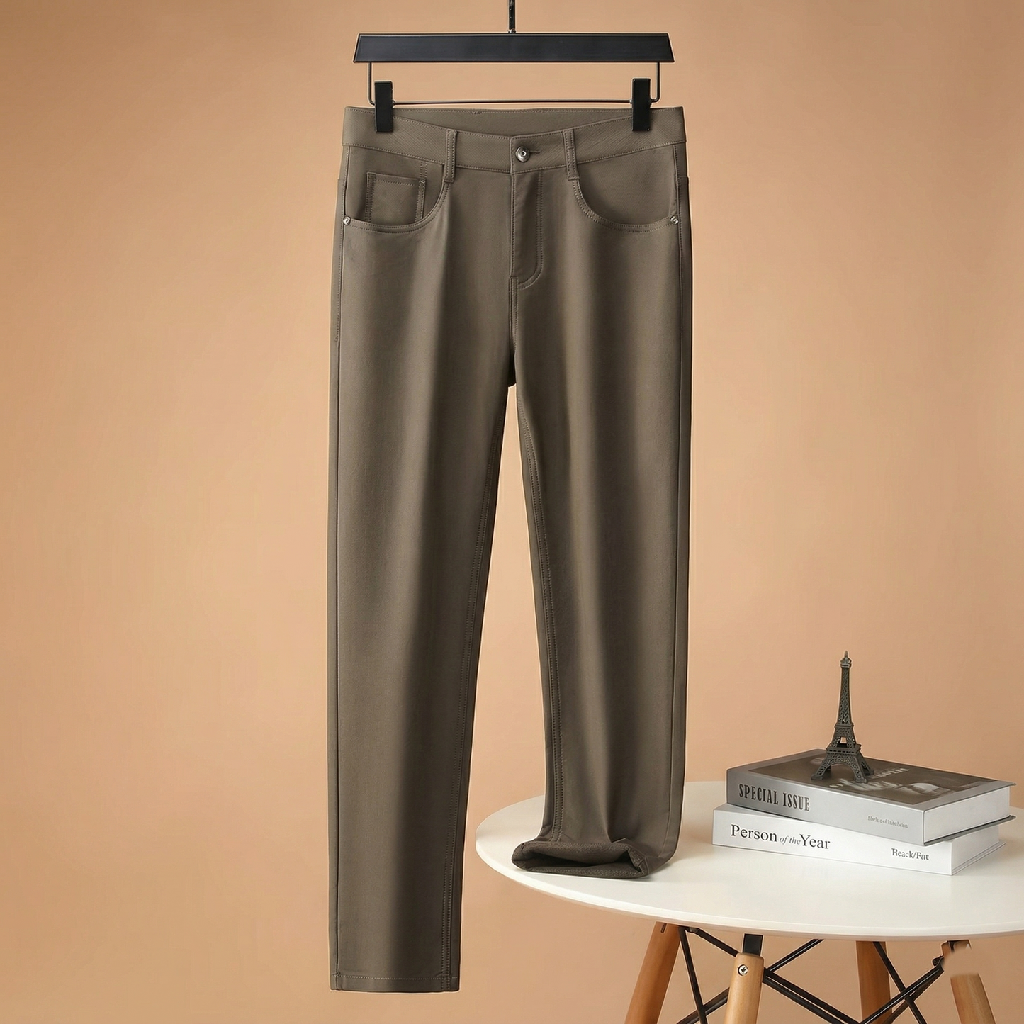 Commuter Chino Trousers – Brown