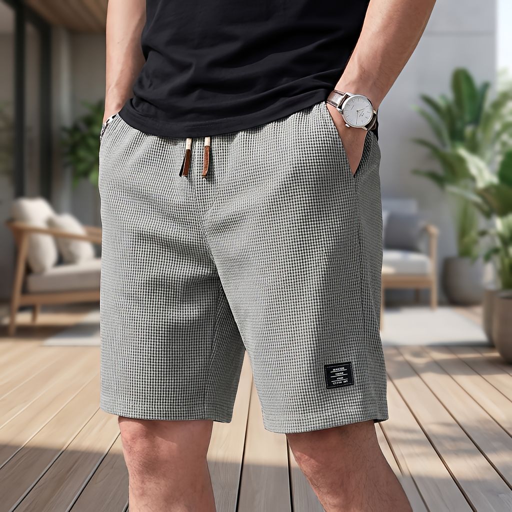 Ashford Textured Drawstring Shorts – product view 7