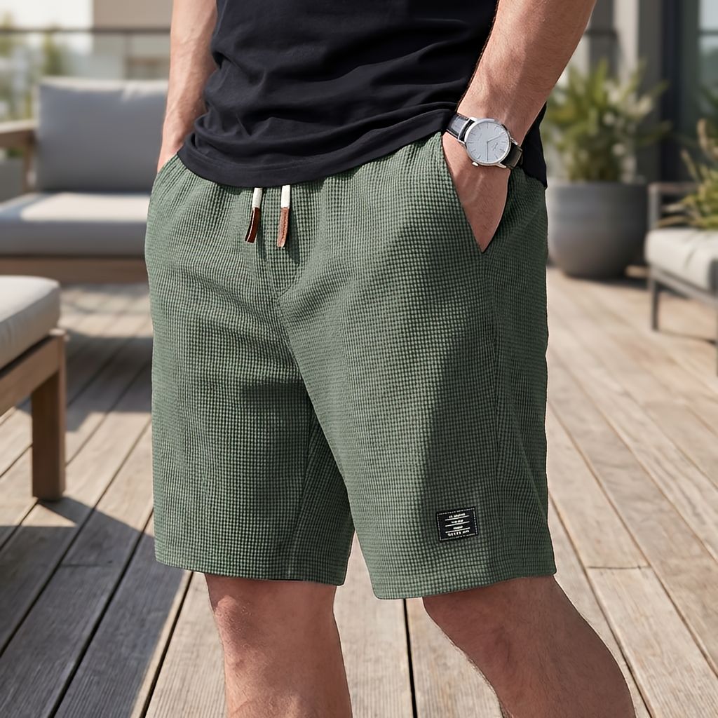 Ashford Textured Drawstring Shorts – product view 6