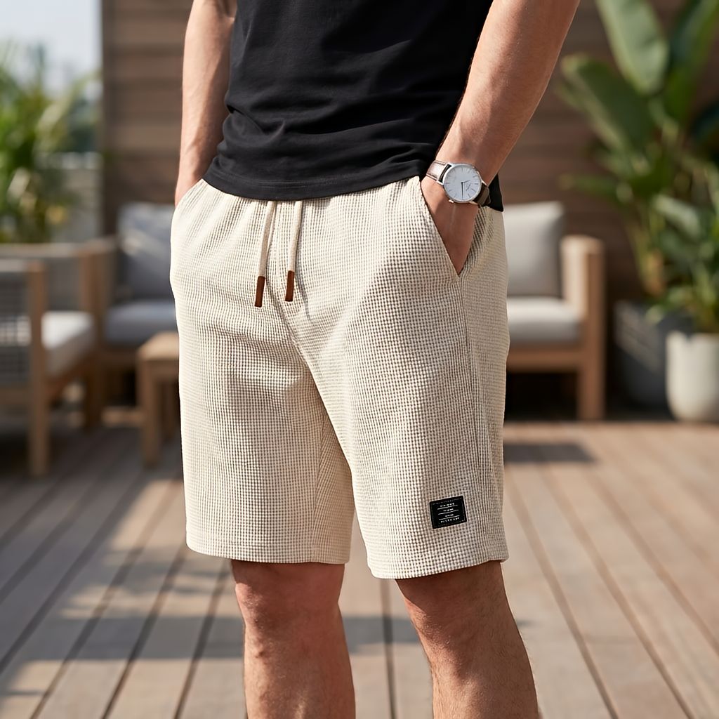 Ashford Textured Drawstring Shorts – product view 9