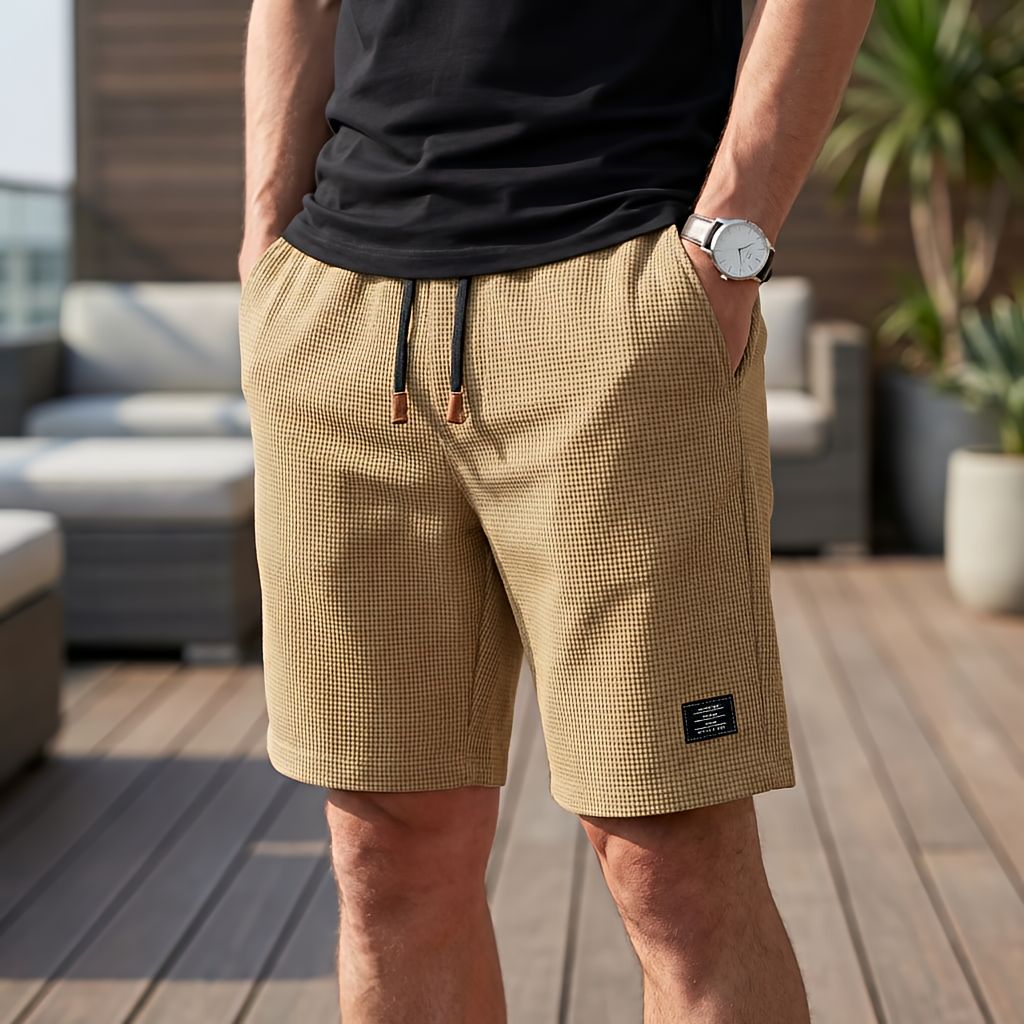 Ashford Textured Drawstring Shorts – product view 5