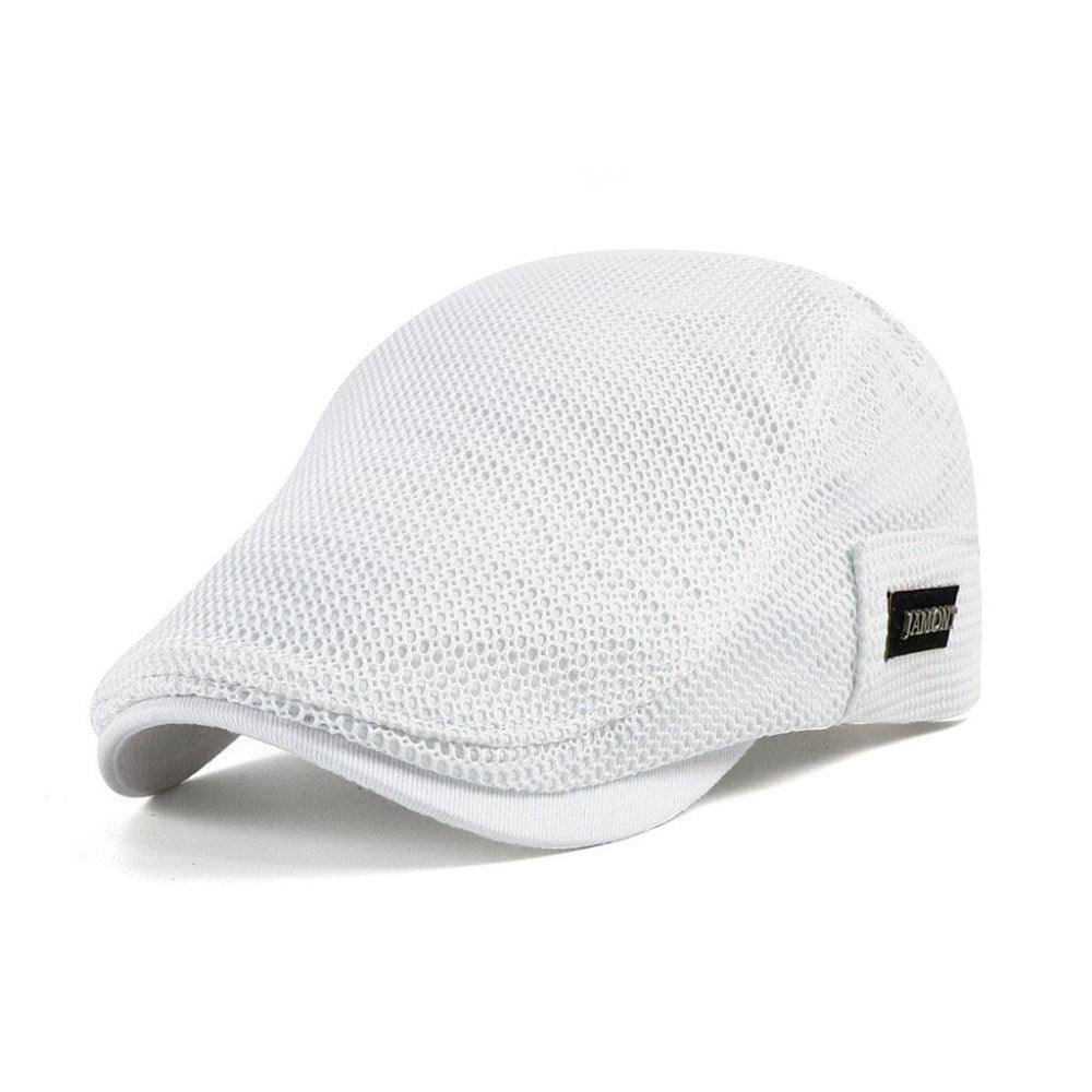 Lewis Mesh Flat Cap