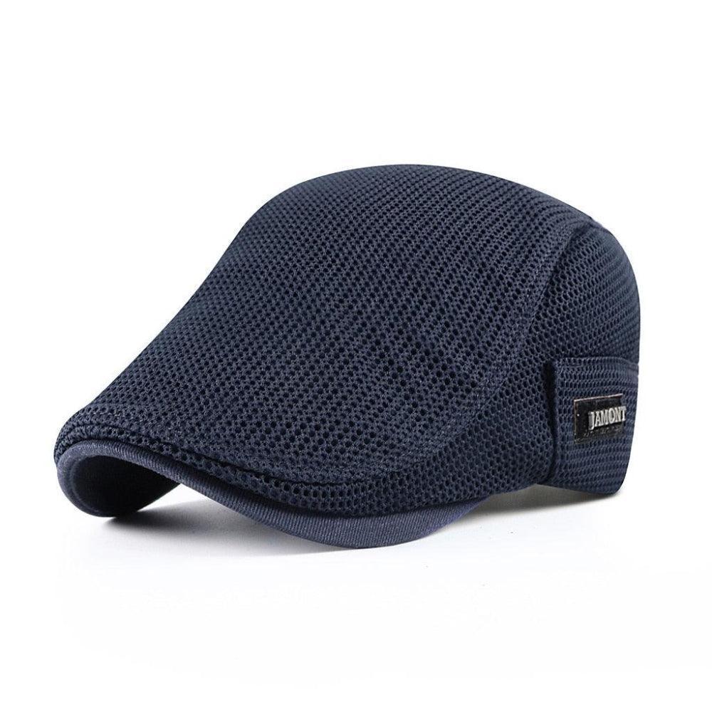 Lewis Mesh Flat Cap