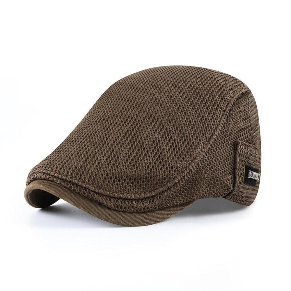 Lewis Mesh Flat Cap
