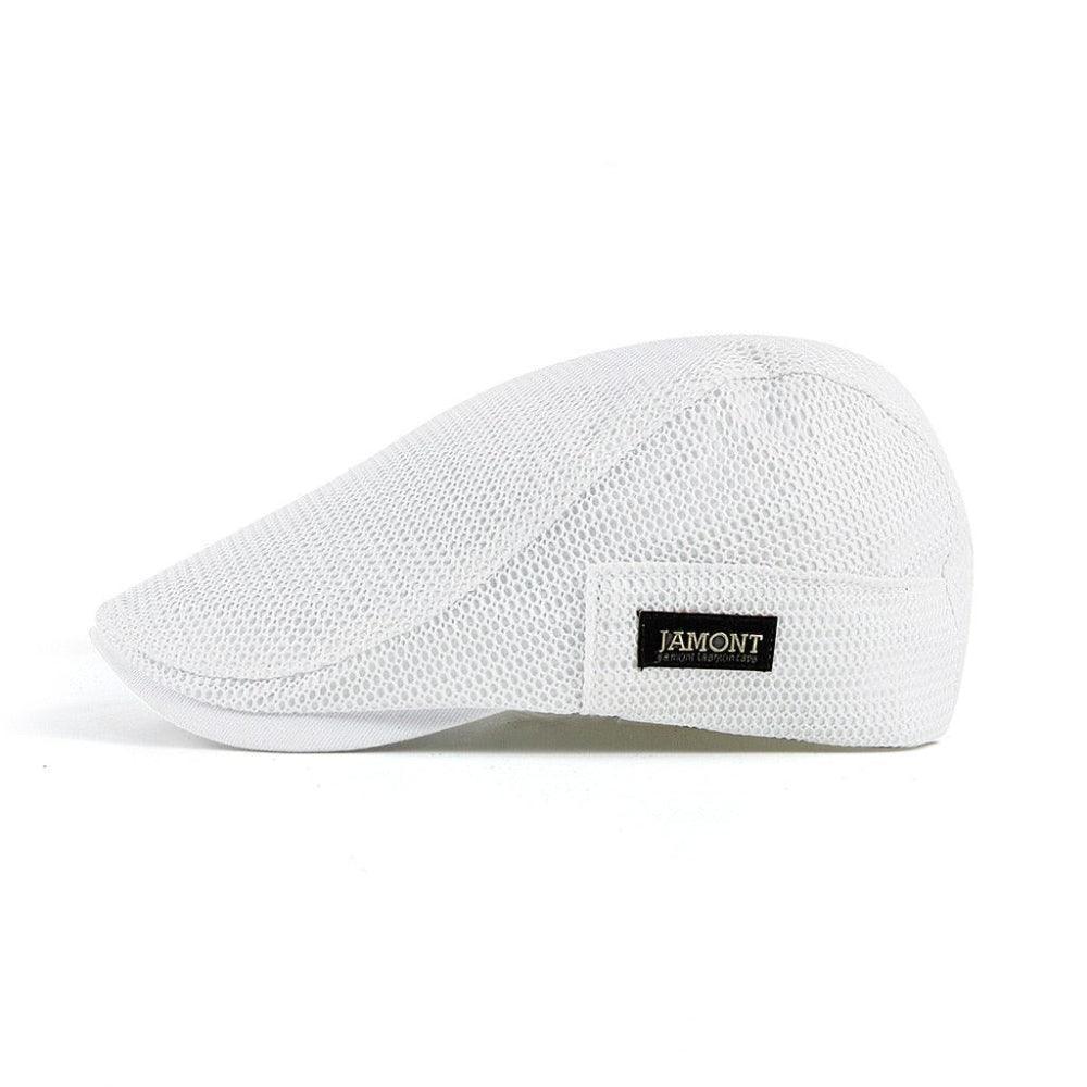Lewis Mesh Flat Cap