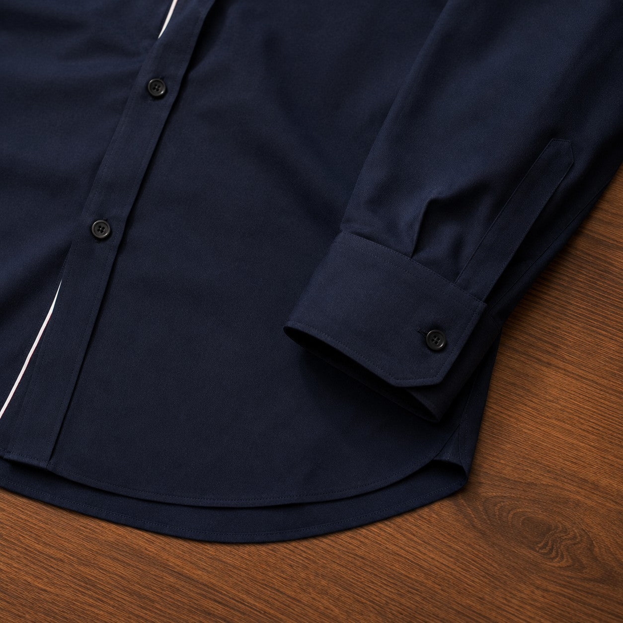 Regent Stand-Collar Cotton Shirt, original product view 7