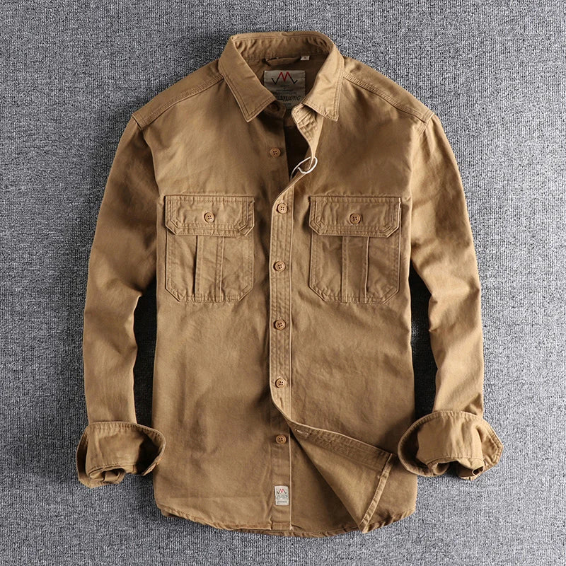 Fieldstone Double-Pocket Shirt Jacket, original product view 3