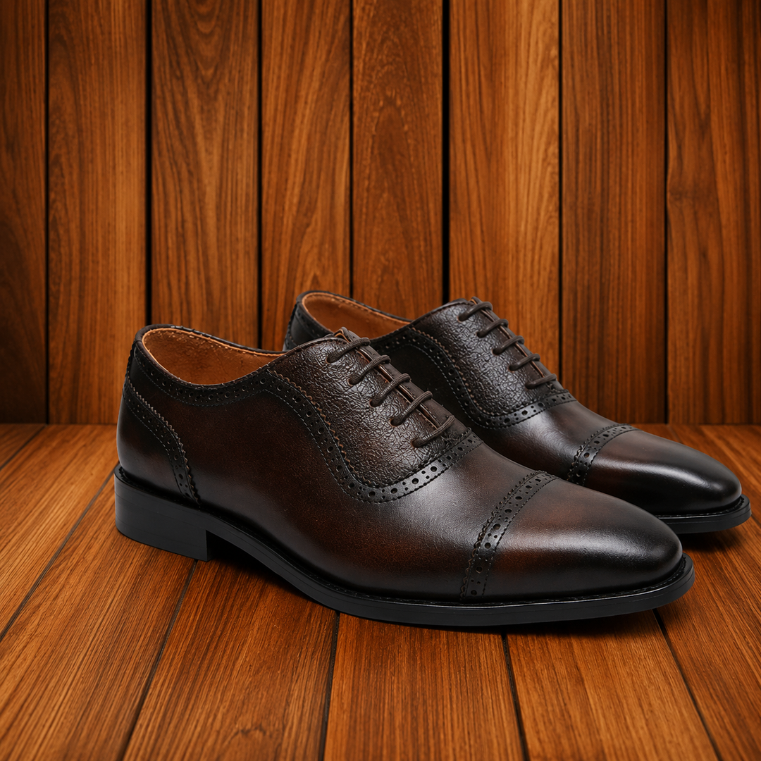 Luxury Leather Oxford Shoes
