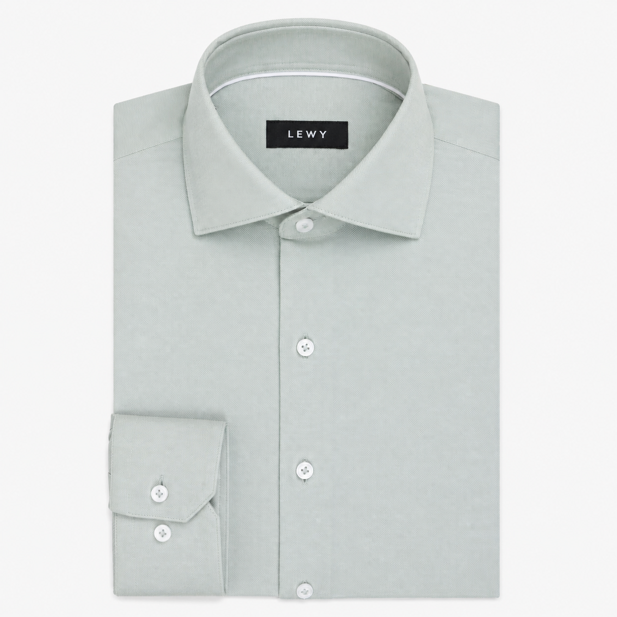 Felix Textured Shirt – Light Green