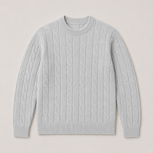 Ashford Cable-Knit Jumper – front product view