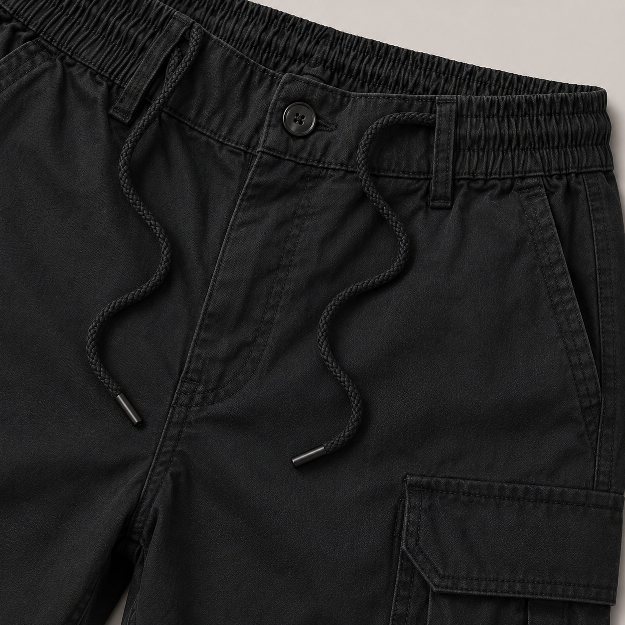 Bromley Utility Shorts – fabric and construction detail