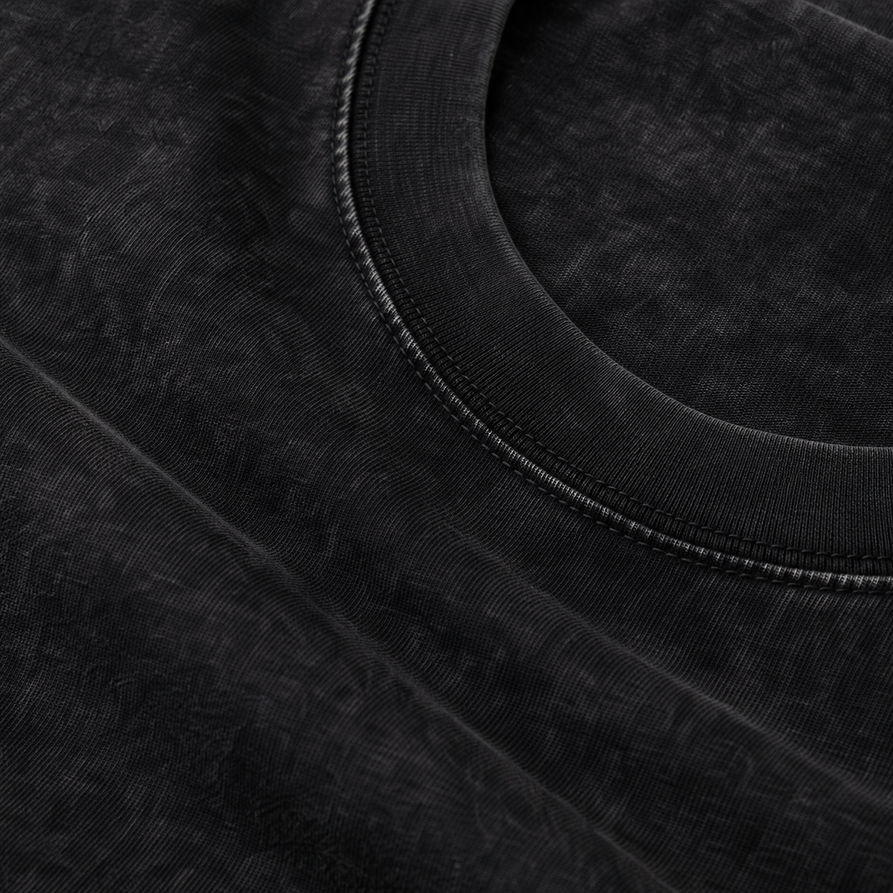 Snow-Washed Tee – fabric close-up