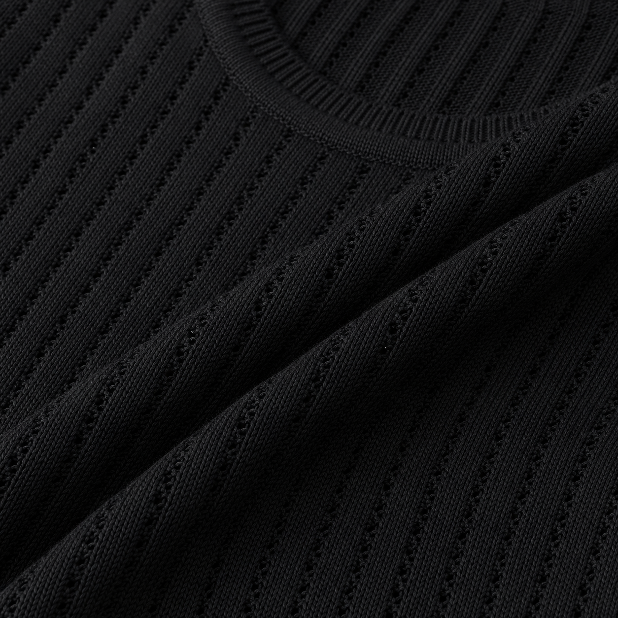 Rivello Knit Tee – fabric close-up