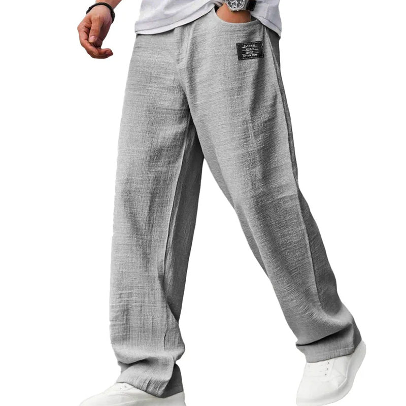 Spencer Linen-Look Trousers