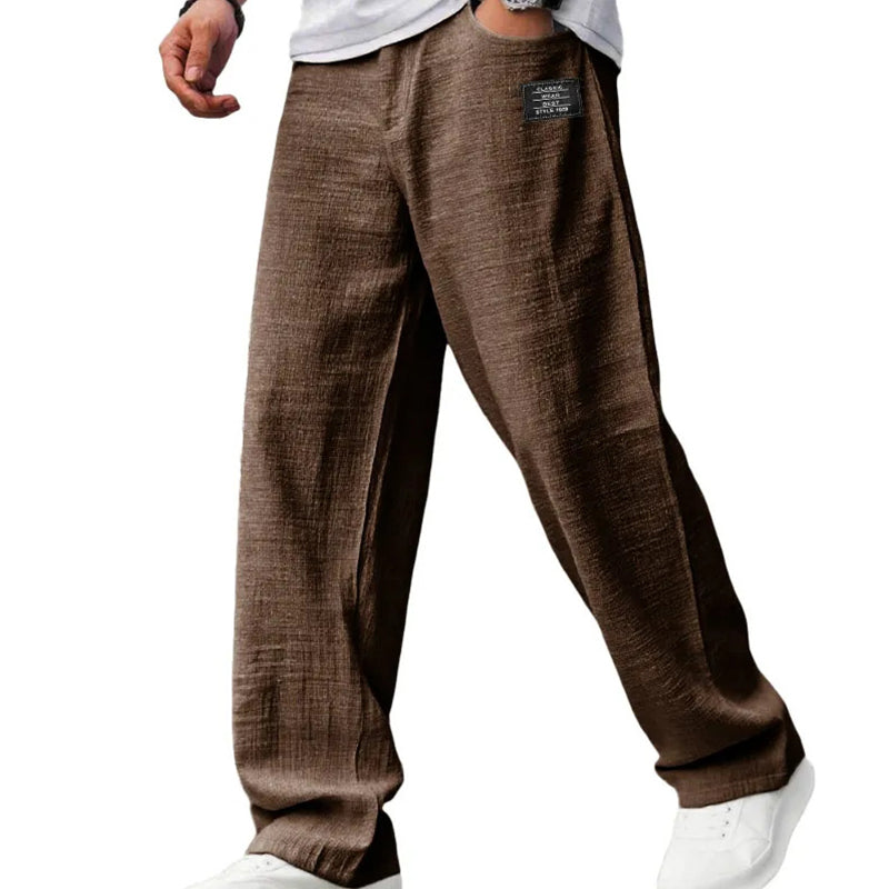 Spencer Linen-Look Trousers