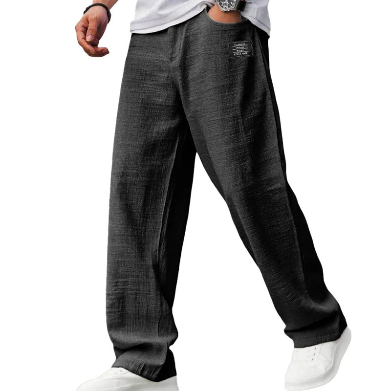Spencer Linen-Look Trousers