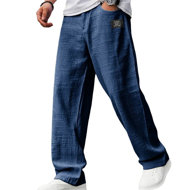 Spencer Linen-Look Trousers