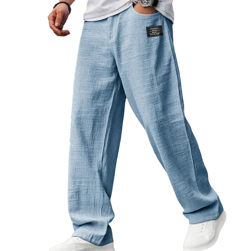 Spencer Linen-Look Trousers
