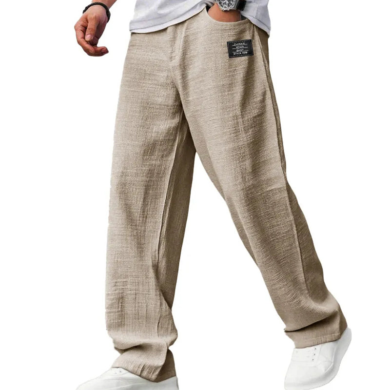 Spencer Linen-Look Trousers