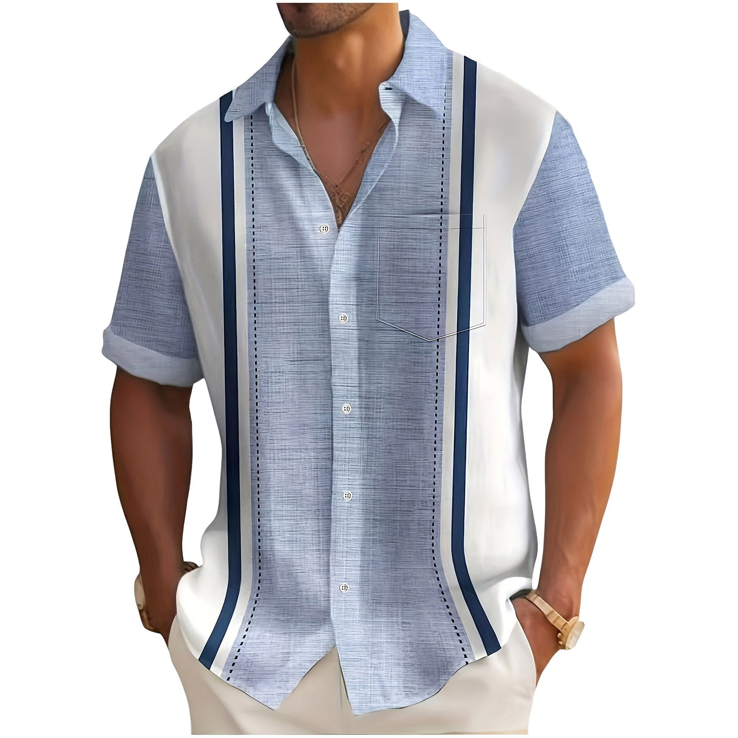 Elliot Striped Resort Shirt