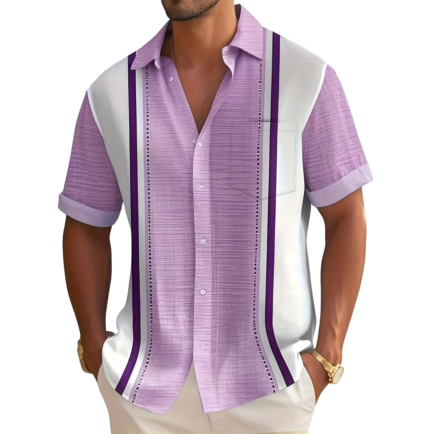 Elliot Striped Resort Shirt